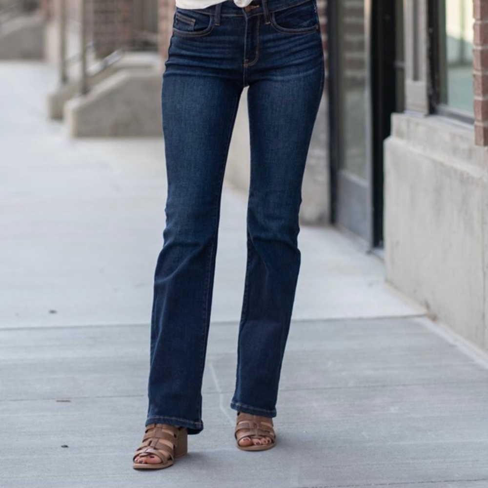 June Blue Jeans Mid Rise Boot 18W